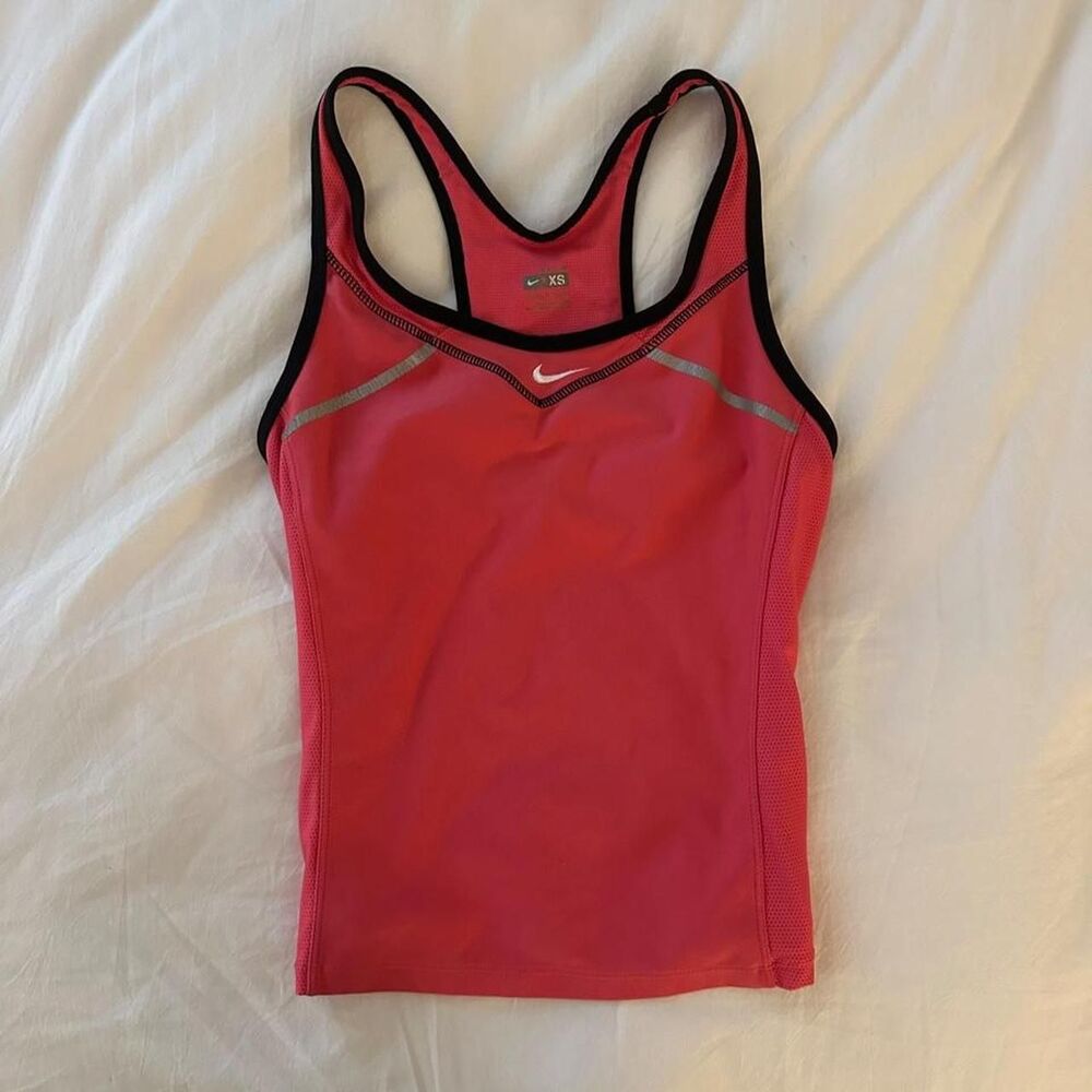 Nike Women's Pink and Red Vest